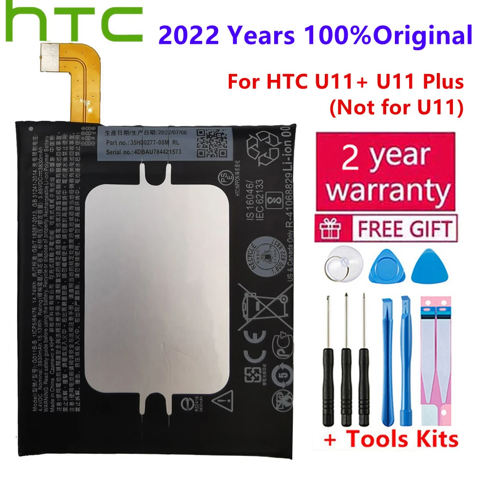 1x 3930mAh 14.74Wh G011B-B Replacement Battery For HTC U11+ U11 + U11 Plus (Not for U11) Batteries Bateria
1x 3930mAh 14.74Wh G011B-B Replacement Battery For HTC U11+ U11 + U11 Plus (Not for U11) Batteries Bateria