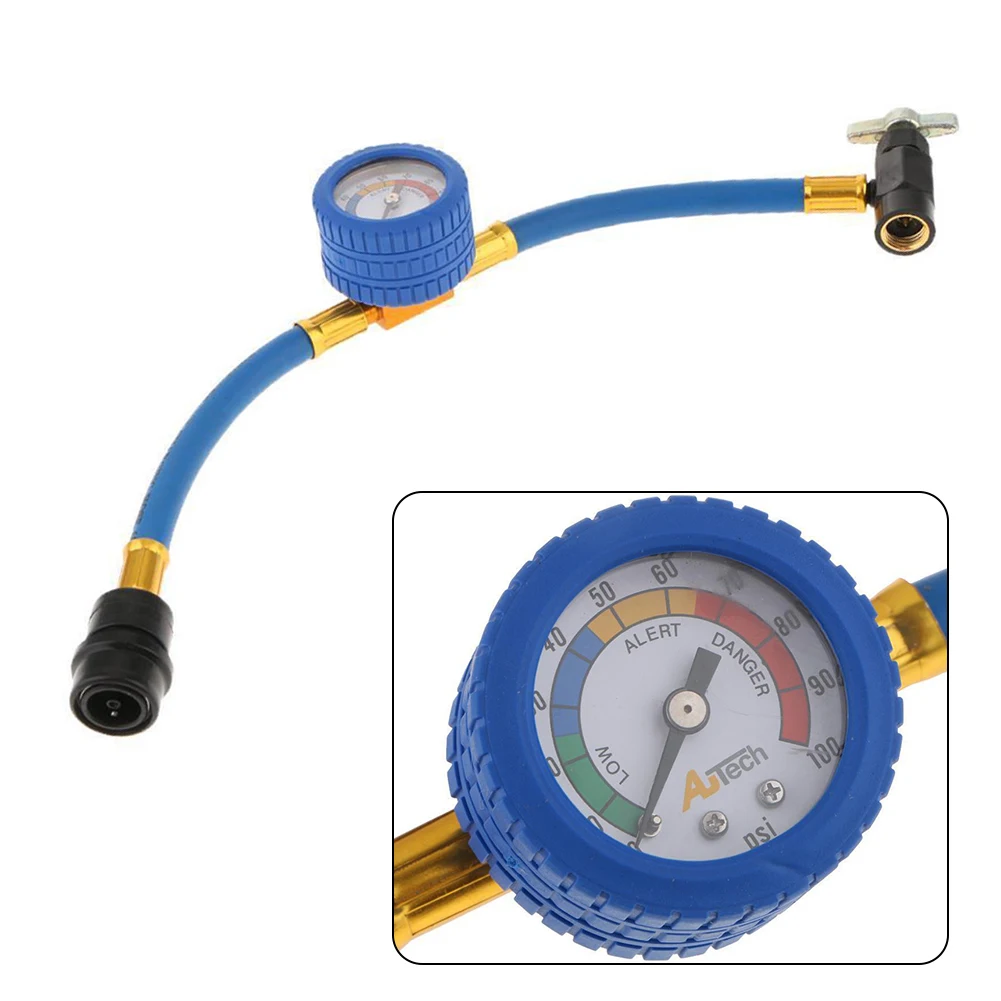Air Conditioner R134A Gauge 1/2ACME 3000PSI Car Accessory Car Air Conditioner Parts R134a Recharge Measuring Gauge
Air Conditioner R134A Gauge 1/2ACME 3000PSI Car Accessory Car Air Conditioner Parts R134a Recharge Measuring Gauge