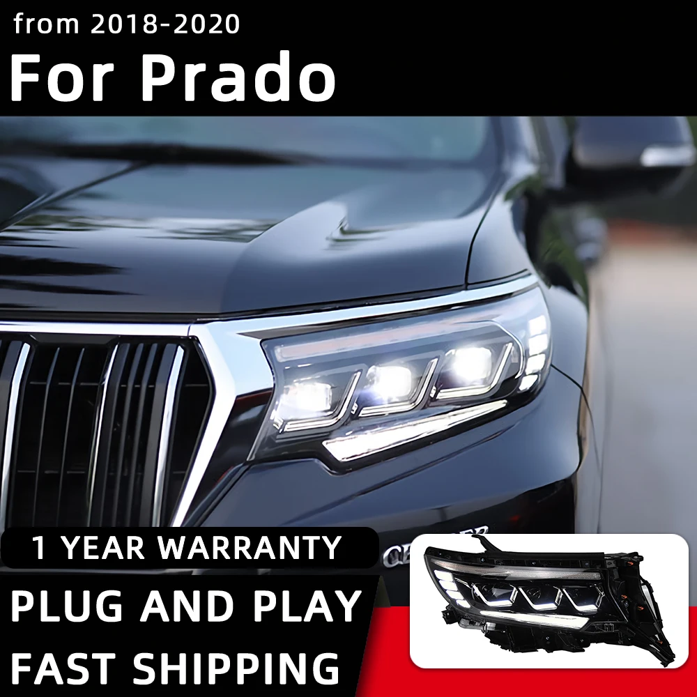 Стайлинг автомобиля, фары для Prado светодиодный ные фары 2018-2020, фары DRL H7, аксессуары для автомобиля
Стайлинг автомобиля, фары для Prado светодиодный ные фары 2018-2020, фары DRL H7, аксессуары для автомобиля