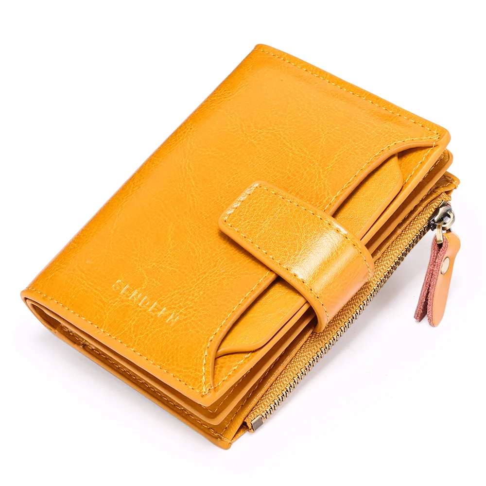 Multifunction Fashion Womens Wallet Small Wallet for Women Genuine Leather Bifold Compact RFID Blocking Card Holders Money Purse
Multifunction Fashion Womens Wallet Small Wallet for Women Genuine Leather Bifold Compact RFID Blocking Card Holders Money Purse