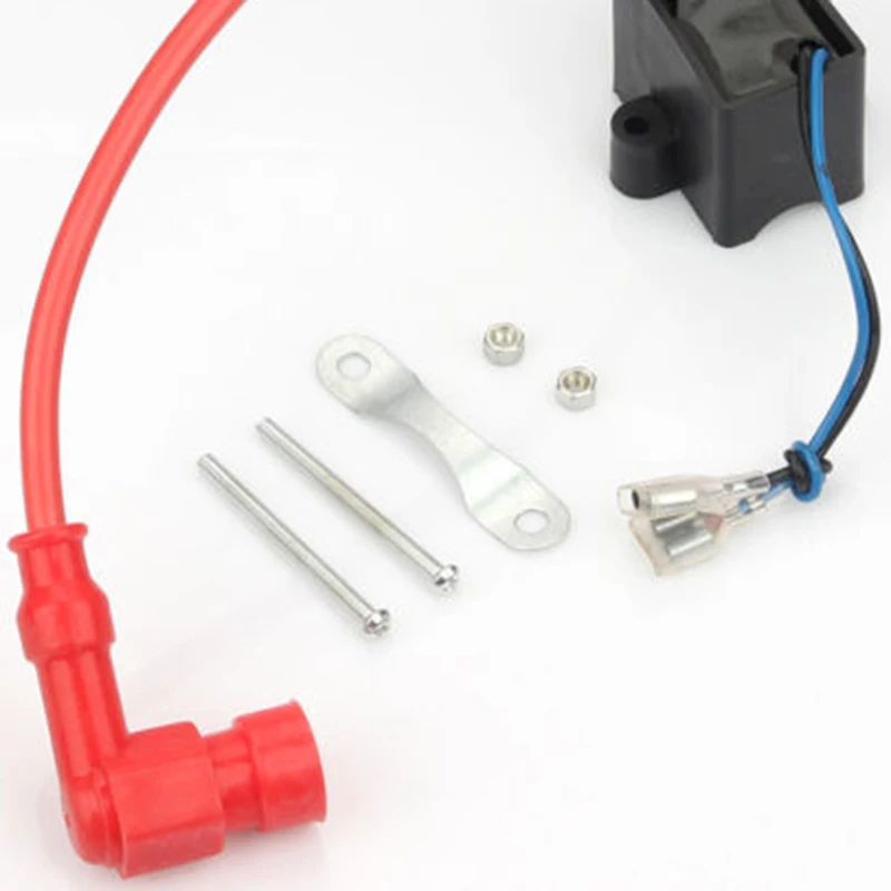 2-Stroke Engine Motorized Bicycle Red Accessories Parts Ignition Coil Replace Refit 50cc 60cc
2-Stroke Engine Motorized Bicycle Red Accessories Parts Ignition Coil Replace Refit 50cc 60cc