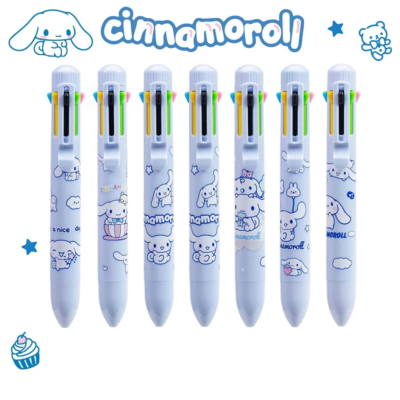 Sanrioed Anime Kawaii Kuromi Cinnamoroll Multicolor Press Ballpoint Pen Cartoon Curves Highlighter Pen Hand Account Diy Marker
Sanrioed Anime Kawaii Kuromi Cinnamoroll Multicolor Press Ballpoint Pen Cartoon Curves Highlighter Pen Hand Account Diy Marker