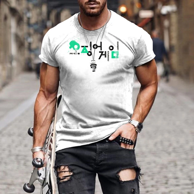 3D Hd Printing Solid Color T-Shirt Men's Summer Korean Short-Sleeved Shirt Oversized O-Neck Fashion Men's And Women's Shirts
3D Hd Printing Solid Color T-Shirt Men's Summer Korean Short-Sleeved Shirt Oversized O-Neck Fashion Men's And Women's Shirts