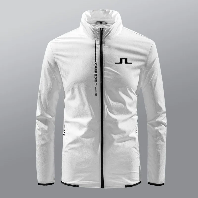 

Мужская куртка для гольфа J Lindbergh, уличная спортивная одежда, легкая дышащая ветровка на молнии, новинка для лета 2022