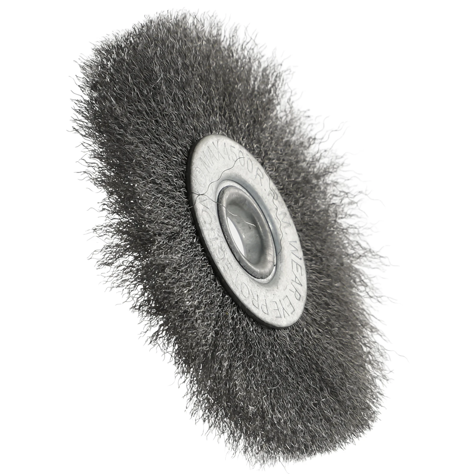4.5In Flat Crimped Stainless Steel Wire Wheel Brush For AngleGrinder 0.52in Bore For Deburring Ferramentas Accessory
4.5In Flat Crimped Stainless Steel Wire Wheel Brush For AngleGrinder 0.52in Bore For Deburring Ferramentas Accessory