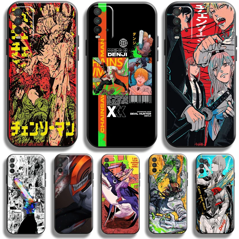 Anime Chainsaw Man Pattern For Xiaomi Redmi 9T Phone Case For Redmi 9T Case Back Coque Liquid Silicon Silicone Cover Black
Anime Chainsaw Man Pattern For Xiaomi Redmi 9T Phone Case For Redmi 9T Case Back Coque Liquid Silicon Silicone Cover Black