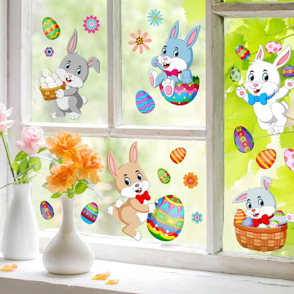 2Pcs/Set Easter Bunny Egg Wall Sticker Self-adhesive Removable PVC Cartoon Easter Rabbit Sticker DIY Wall Art Decal Decoration
2Pcs/Set Easter Bunny Egg Wall Sticker Self-adhesive Removable PVC Cartoon Easter Rabbit Sticker DIY Wall Art Decal Decoration