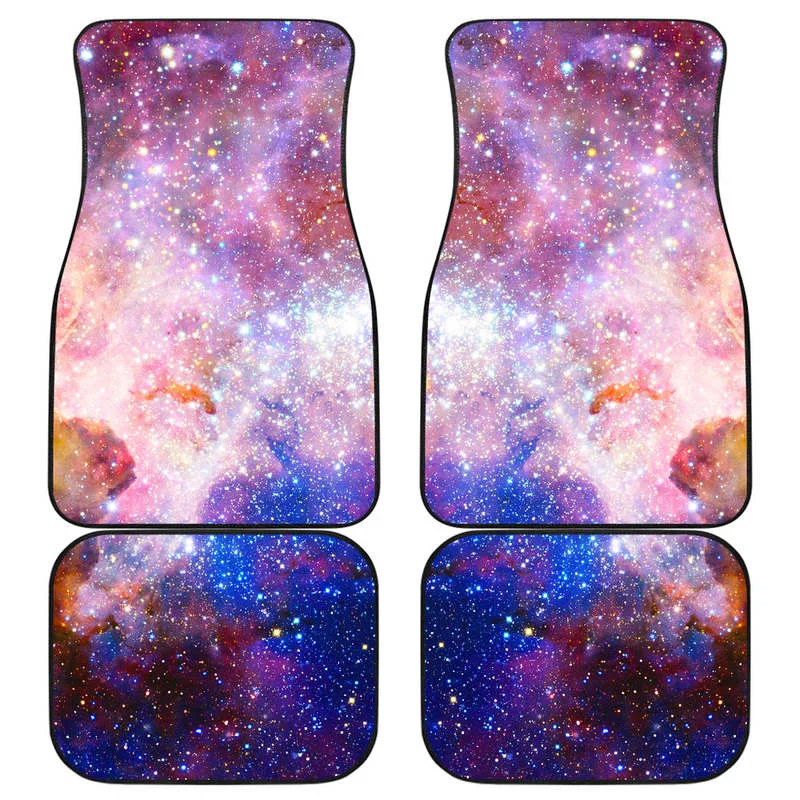Light Stardust Galaxy Deep Space Print Front and Back Car Floor Mats Heavy Carpet Front and Rear Full Set 4PCs Pack
Light Stardust Galaxy Deep Space Print Front and Back Car Floor Mats Heavy Carpet Front and Rear Full Set 4PCs Pack