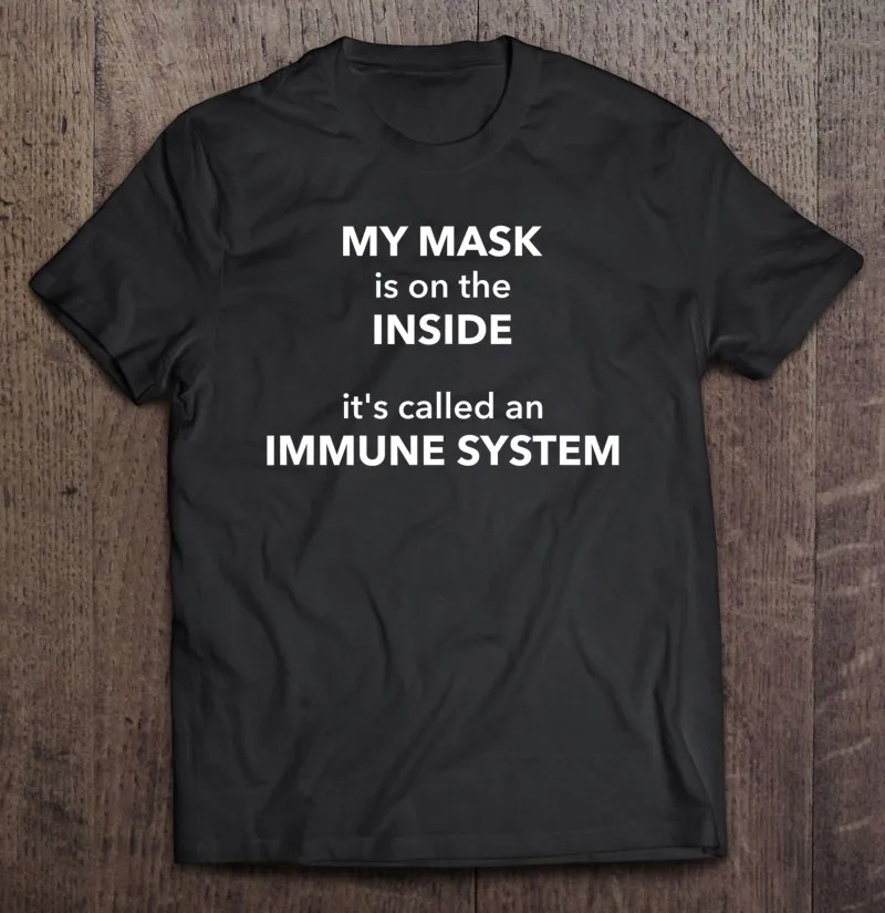 Забавная Мужская футболка моя маска внутри называется иммунная система, винтажные летние рубашки, футболка большого размера для спортзала,... 
Забавная Мужская футболка моя маска внутри называется иммунная система, винтажные летние рубашки, футболка большого размера для спортзала,...