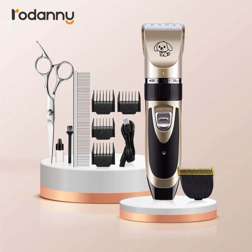 Rodanny Professional Electric Pet Clipper Dog Hair Clipper For Dogs Reachageable Trimmer Haircut Cat Hair Cutting Remover
Rodanny Professional Electric Pet Clipper Dog Hair Clipper For Dogs Reachageable Trimmer Haircut Cat Hair Cutting Remover