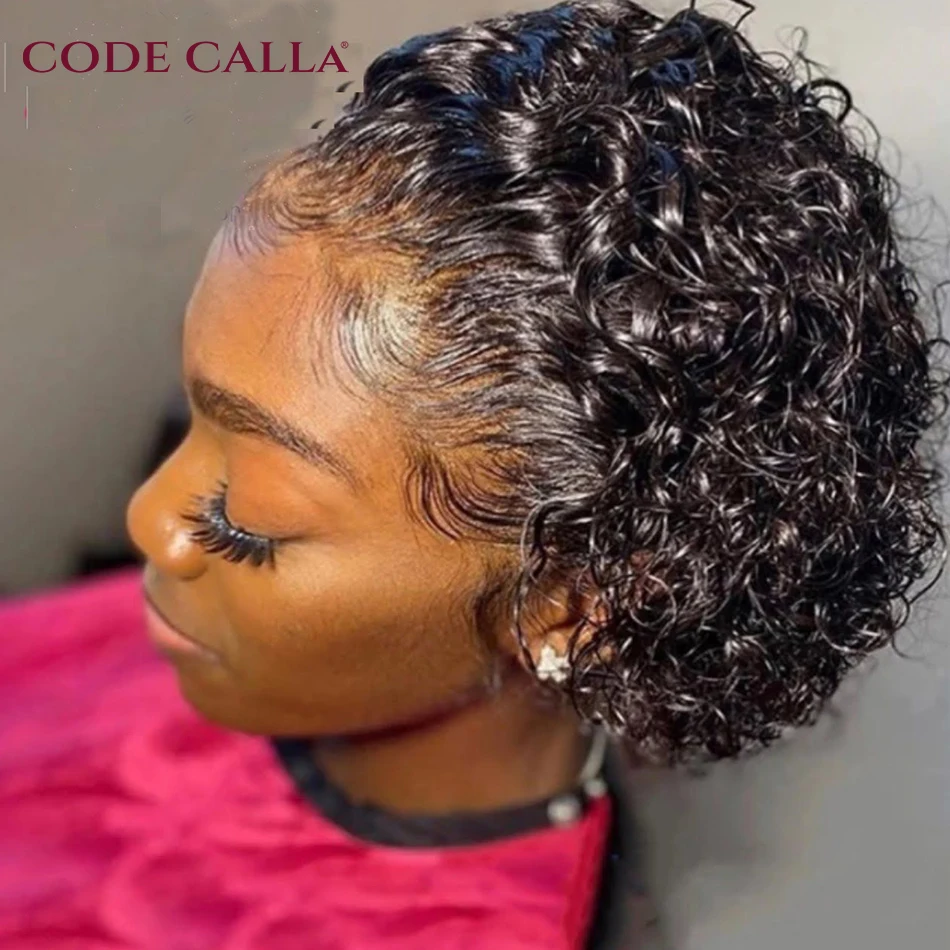 Pixie Cut Wig Human Hair Short Curly Human Hair Wigs For Black Women Water Deep Wave Human Hair Wig PrePlucked Cheap Natural Wig
Pixie Cut Wig Human Hair Short Curly Human Hair Wigs For Black Women Water Deep Wave Human Hair Wig PrePlucked Cheap Natural Wig