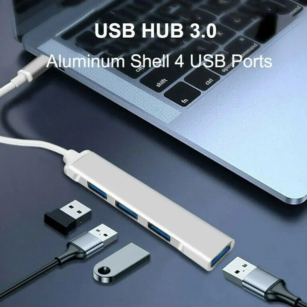 USB Hub Extensions Type-c OTG Splitter Docking Station USB3.0 Multi-function 4-Port Multi-Splitter OTG Adapter HUB Charging Hub
USB Hub Extensions Type-c OTG Splitter Docking Station USB3.0 Multi-function 4-Port Multi-Splitter OTG Adapter HUB Charging Hub