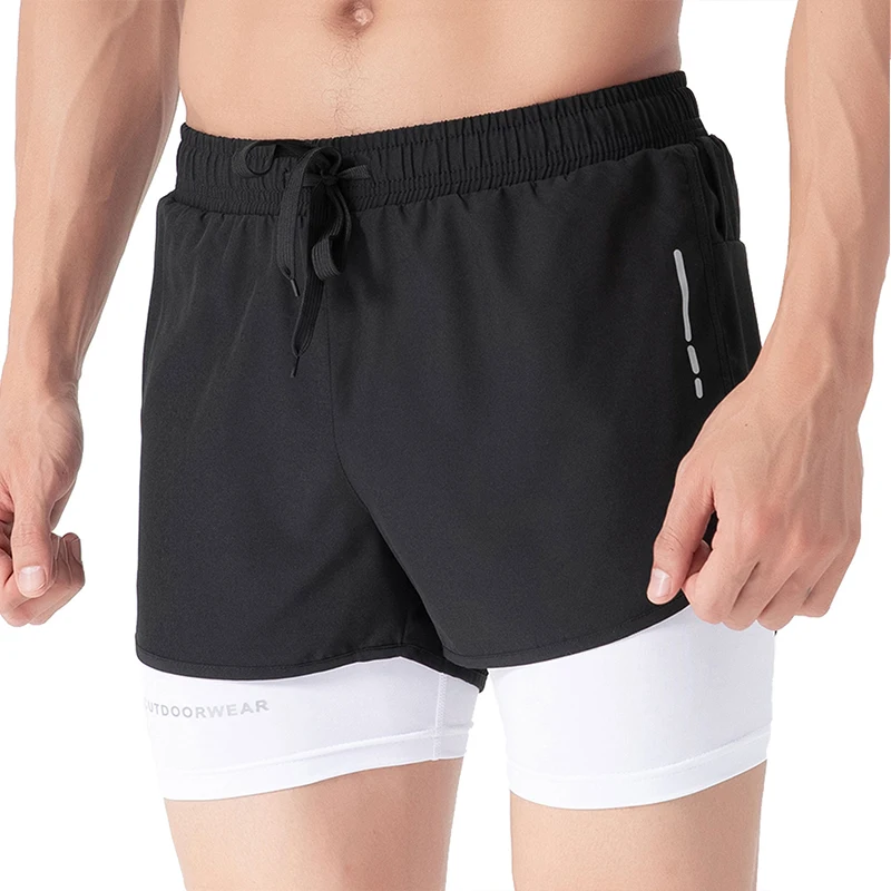 Men's Summer Casual 2-in-1 Double Layer Sports Shorts Running Workout M-6XL Plus Fitness Quick Dry Shorts Outdoor Sports Clothin
Men's Summer Casual 2-in-1 Double Layer Sports Shorts Running Workout M-6XL Plus Fitness Quick Dry Shorts Outdoor Sports Clothin