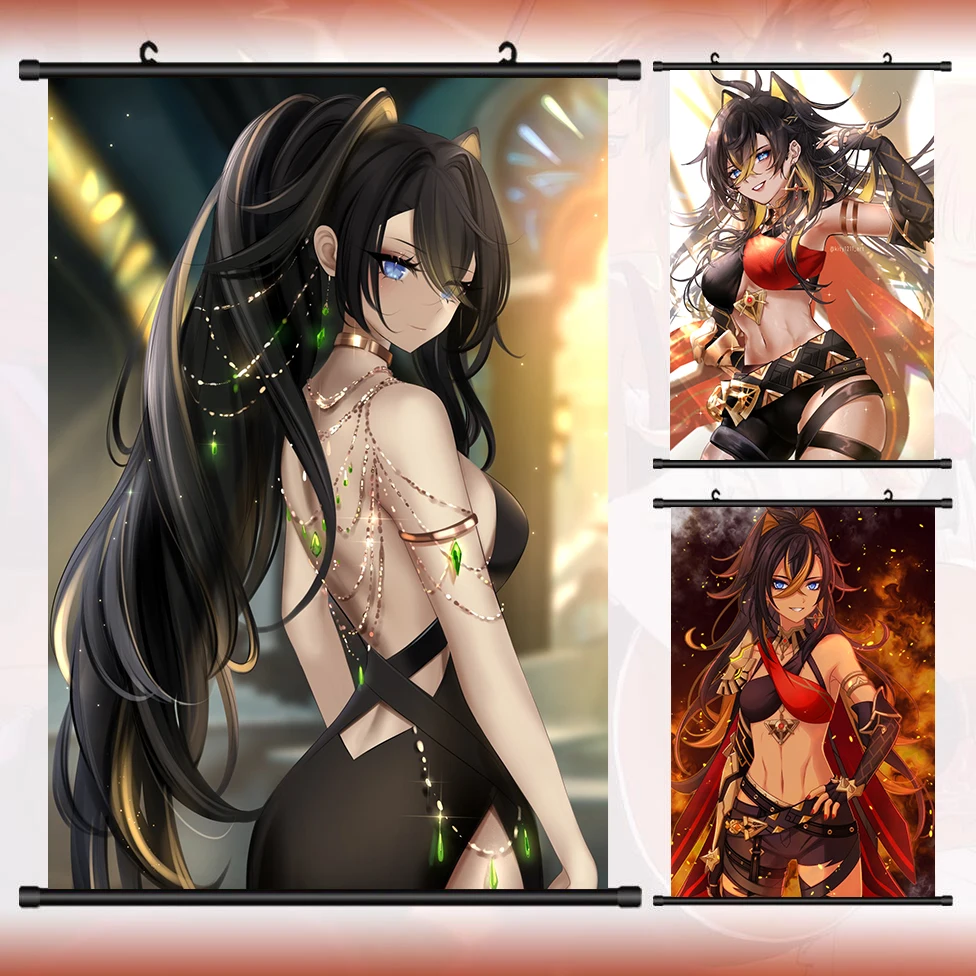 Аниме игра Genshin Impact Dehya Girl HD настенный свиток рулонная картина постер подвесная картина постер Косплей домашний декор художественный подаро...
Аниме игра Genshin Impact Dehya Girl HD настенный свиток рулонная картина постер подвесная картина постер Косплей домашний декор художественный подаро...