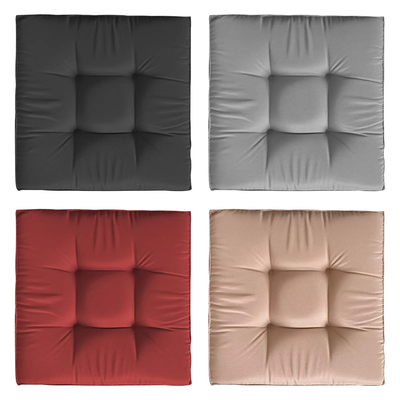 45x45cm Garden Chair Seat Cushion Water-Resistant Patio Chair Tatami Mat Thick Solid Color Sanding Sofa Cushion Hip
45x45cm Garden Chair Seat Cushion Water-Resistant Patio Chair Tatami Mat Thick Solid Color Sanding Sofa Cushion Hip