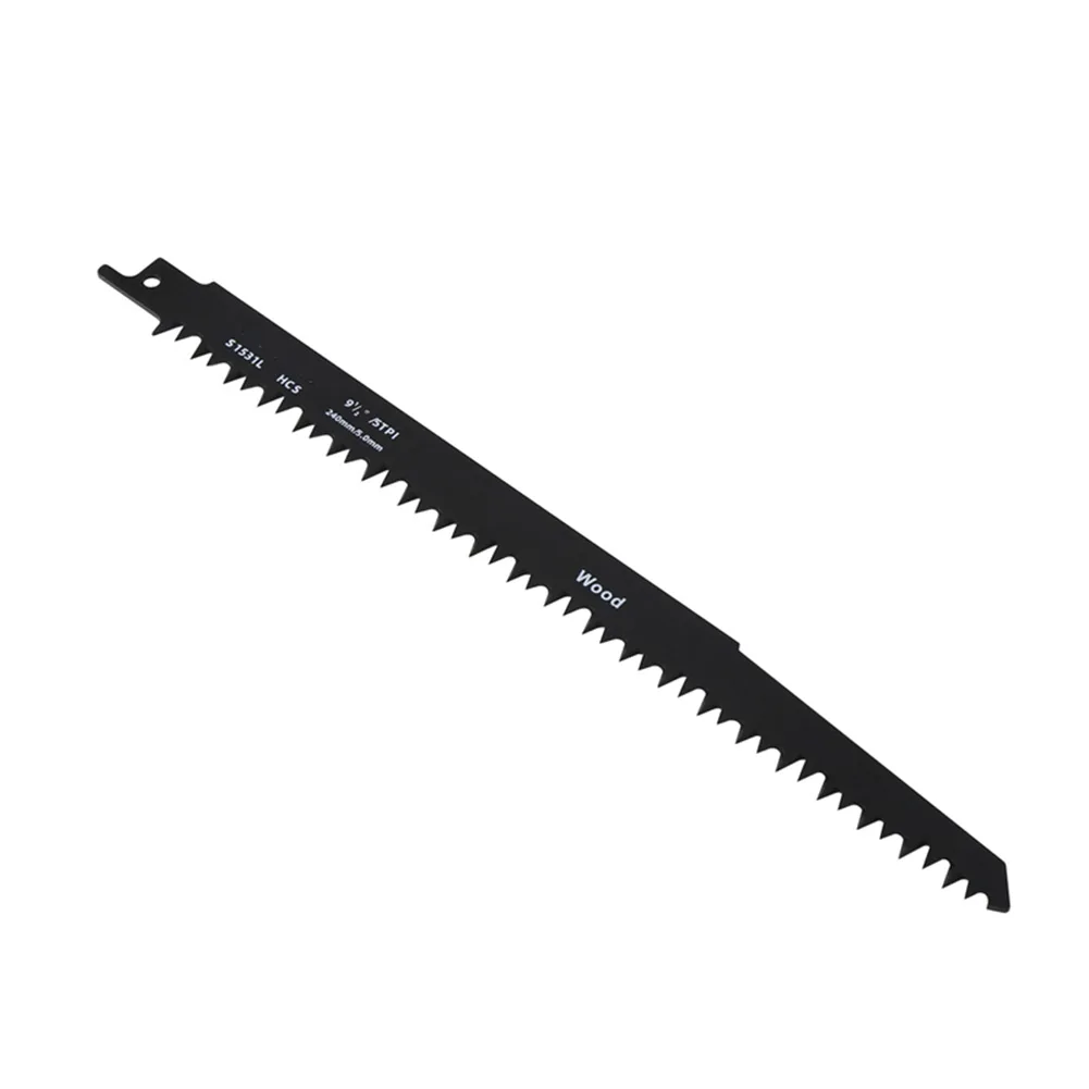 3pcs Reciprocating Saw Blades S1531L HCS Black 5TPI 9.5 Inch Saw Blade For Cutting/pruning Wood/tree Hand Cutting Tool Parts
3pcs Reciprocating Saw Blades S1531L HCS Black 5TPI 9.5 Inch Saw Blade For Cutting/pruning Wood/tree Hand Cutting Tool Parts
