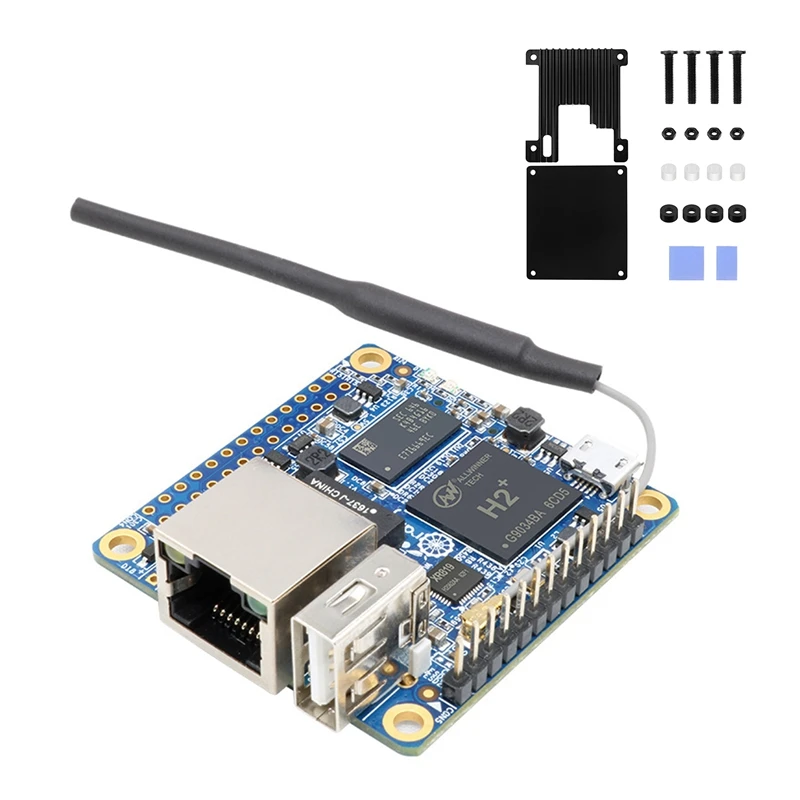 Макетная плата для Orange Pi Zero + теплоотвод 512M DDR3 Allwinner H3, микросхема, встроенный Wi-Fi программируемый маленький компьютер
Макетная плата для Orange Pi Zero + теплоотвод 512M DDR3 Allwinner H3, микросхема, встроенный Wi-Fi программируемый маленький компьютер