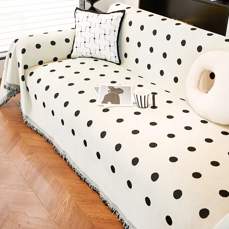

Modern Fashion Sofa Cover Chenille Sofa Slipcover Couch Towel Blanket for Living Room Decor Tassels Blanket for Beds Sofa Mats