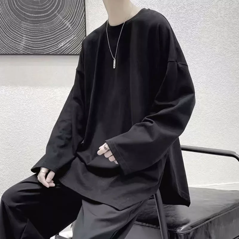 New in Autumn Thin Plain Simple Base T-Shirt Loose Style Harajuku Casual Long Sleeve Clothes Funny Couple Streetwear trapstar y
New in Autumn Thin Plain Simple Base T-Shirt Loose Style Harajuku Casual Long Sleeve Clothes Funny Couple Streetwear trapstar y