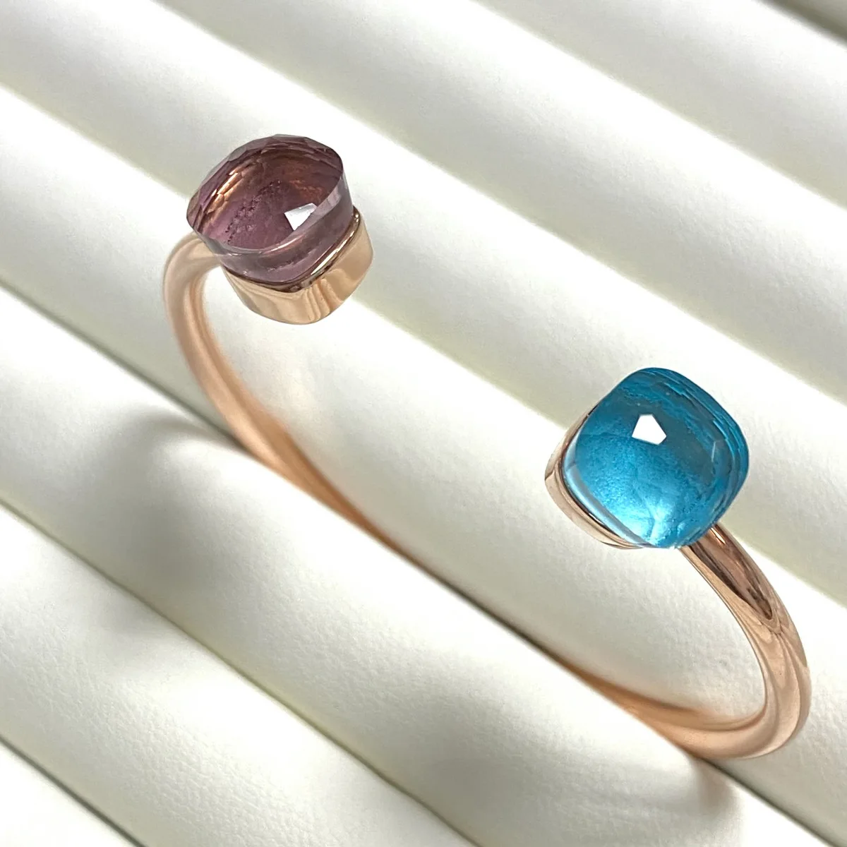 Pomellato Fashion Jewelry Candy Color Crystal Bangle Adjustable Open Cuff Bracelet Rose Gold Plated Mix Color Crystal Customized
Pomellato Fashion Jewelry Candy Color Crystal Bangle Adjustable Open Cuff Bracelet Rose Gold Plated Mix Color Crystal Customized