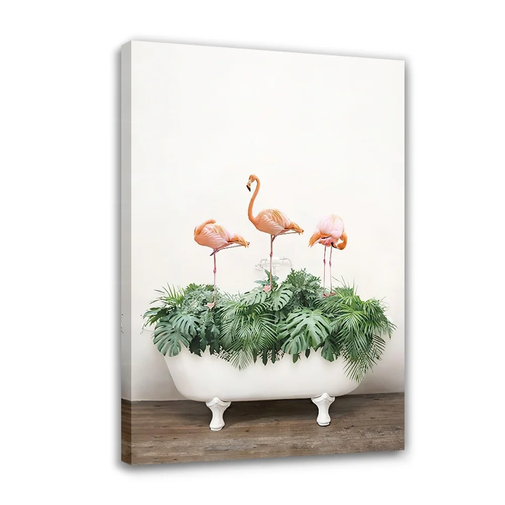 Forbeauty Three Flamingos Spray Printing Canvas Painting Waterproof And Block Wall Art Oil Paintings Poster For Room Decor
Forbeauty Three Flamingos Spray Printing Canvas Painting Waterproof And Block Wall Art Oil Paintings Poster For Room Decor