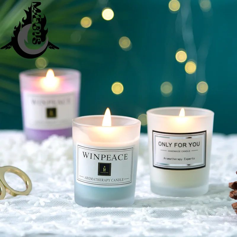 Candle Jar Glass Natural Plant Essential Oil Handmade Scented Candle Soy Wax Small Jar Aromatherapy Candles Romantic Birthday
Candle Jar Glass Natural Plant Essential Oil Handmade Scented Candle Soy Wax Small Jar Aromatherapy Candles Romantic Birthday