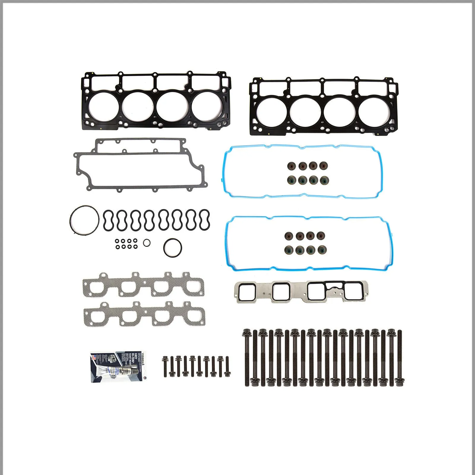 Head Gasket Bolts Set Fits 2005-2009 Chrysler 300 Dodge Charger Jeep 6.1L V8
Head Gasket Bolts Set Fits 2005-2009 Chrysler 300 Dodge Charger Jeep 6.1L V8