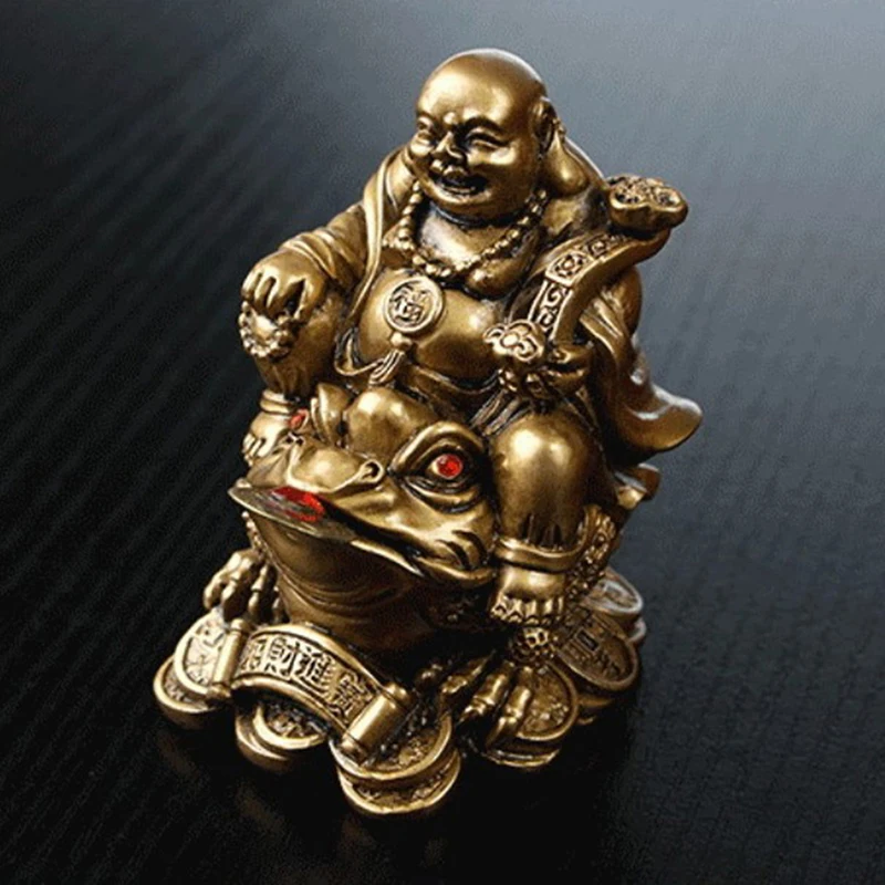 Фэн-шуй украшение Maitreya жаба статуэтка Будды деньги богатство китайская Золотая лягушка домашнее офисное настольное украшение
Фэн-шуй украшение Maitreya жаба статуэтка Будды деньги богатство китайская Золотая лягушка домашнее офисное настольное украшение