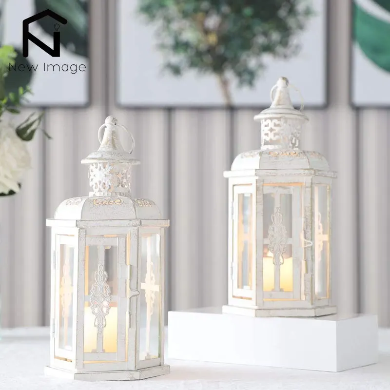 Retro Iron Candle Holder Vintage Glass Lanterns Table Candlestick Holder Wedding Home Decor Lighting Decorative Candle Lantern
Retro Iron Candle Holder Vintage Glass Lanterns Table Candlestick Holder Wedding Home Decor Lighting Decorative Candle Lantern