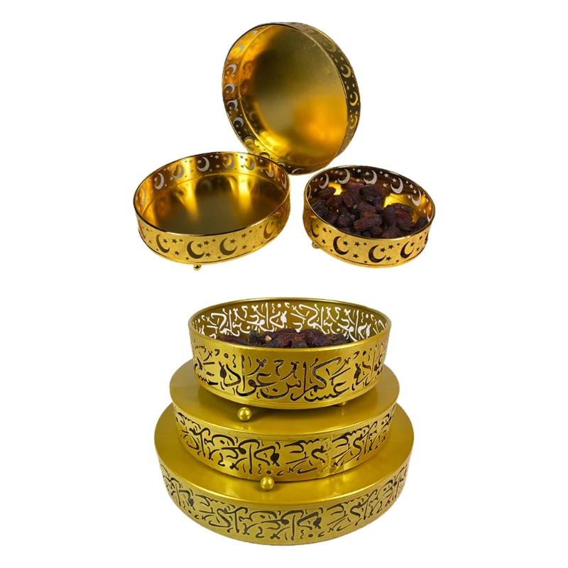 EID Mubarak Ramadan Festival Dinner Plate Set Side Hollow Scripture Art Disc Tray Islamic Party Candy Boxes Home Muslim
EID Mubarak Ramadan Festival Dinner Plate Set Side Hollow Scripture Art Disc Tray Islamic Party Candy Boxes Home Muslim