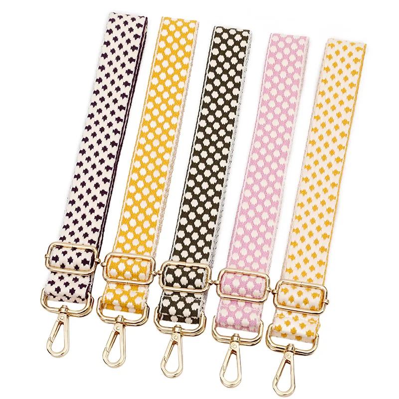 Длинные жаккардовые ремни аксессуары для сумок толстые ремни в горошек для женских сумок регулируемый ремешок на плечо
Длинные жаккардовые ремни аксессуары для сумок толстые ремни в горошек для женских сумок регулируемый ремешок на плечо