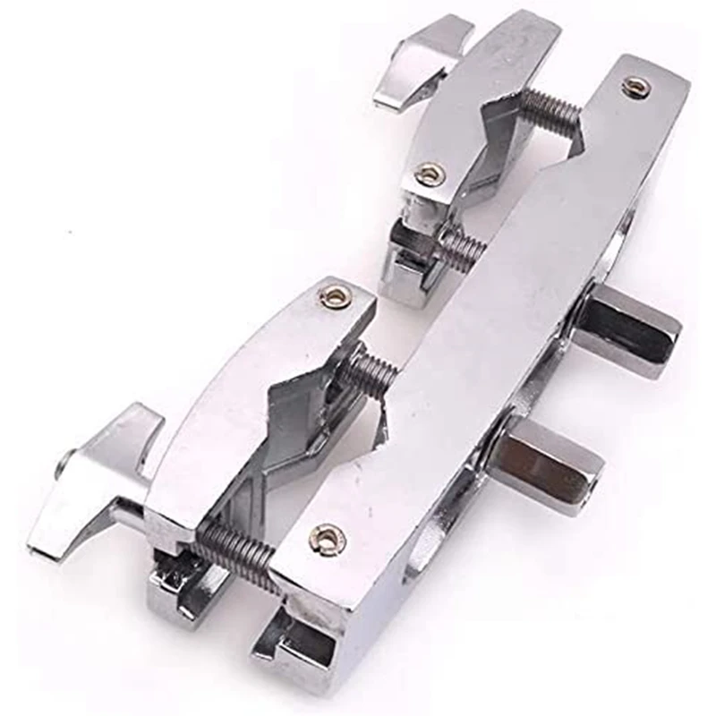 Drum Clamp 2 Hole Silver Multi Clamp Cymbal Stand Mount Holder For Drums Cymbals Musical Parts Cowbell Accessory
Drum Clamp 2 Hole Silver Multi Clamp Cymbal Stand Mount Holder For Drums Cymbals Musical Parts Cowbell Accessory
