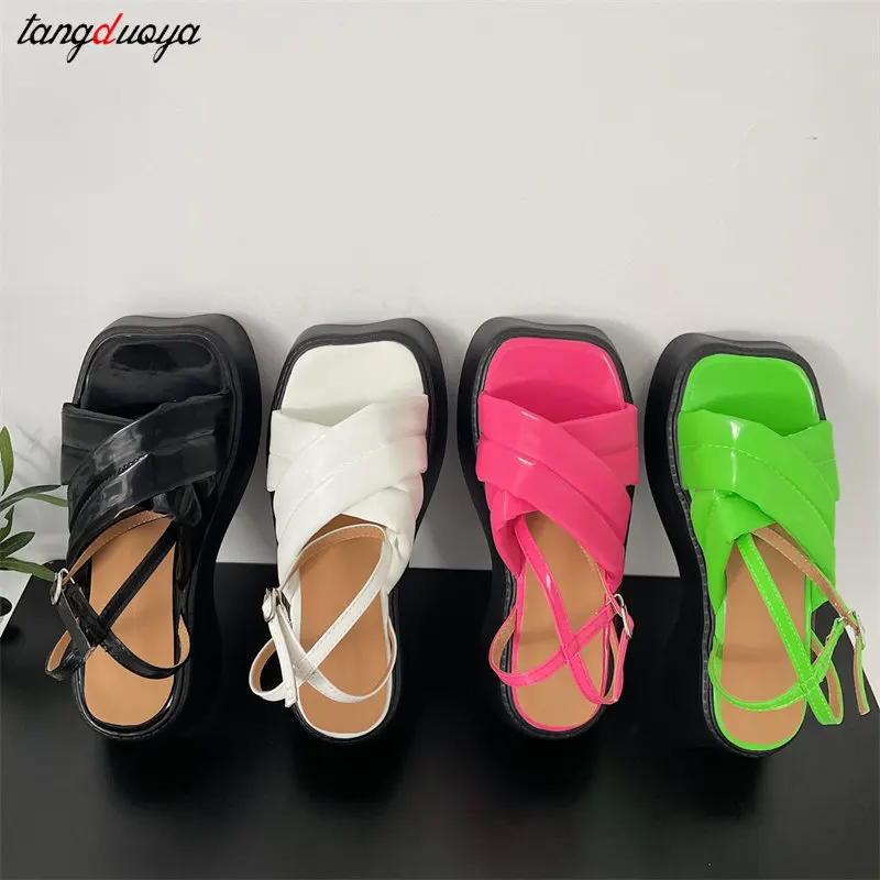 green orange white Gladiators Sandal Comfortable platform Sandals 2022 Fashion Women Sanitary Clogs Platform Sports Female Shoes
green orange white Gladiators Sandal Comfortable platform Sandals 2022 Fashion Women Sanitary Clogs Platform Sports Female Shoes