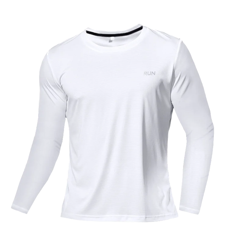 Men's Tops Ice Mesh Breathable Quick Dry T-Shirt Sports Long Running Fitness Sweat Absorption Hiking Morning Training Clothing 
Men's Tops Ice Mesh Breathable Quick Dry T-Shirt Sports Long Running Fitness Sweat Absorption Hiking Morning Training Clothing