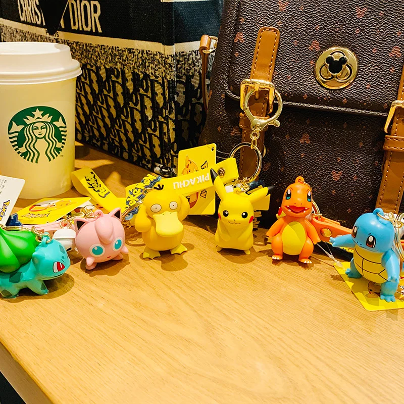 Pokemon Anime Pikachu Charmander Psyduck Snorlax Squirtle Anime Fashion Keychain Bag Keyring Pendant Accessories Birthday Gifts
Pokemon Anime Pikachu Charmander Psyduck Snorlax Squirtle Anime Fashion Keychain Bag Keyring Pendant Accessories Birthday Gifts