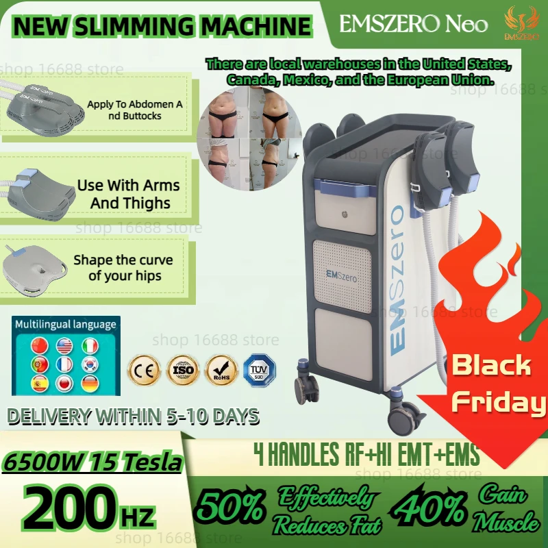 EMSzero Neo Weight Loss RF 200HZ 15 Tesla 6500W slimming 2/4/5 Handles EMSlim Machine 2023 New Body Sculpting Gain Muscle Salon
EMSzero Neo Weight Loss RF 200HZ 15 Tesla 6500W slimming 2/4/5 Handles EMSlim Machine 2023 New Body Sculpting Gain Muscle Salon