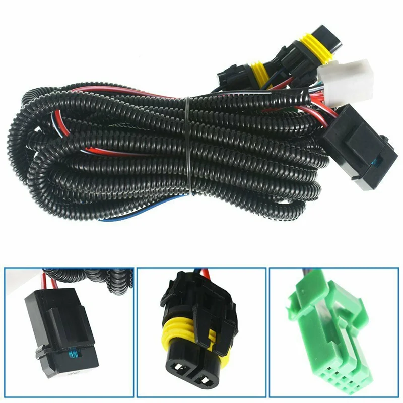 For 2019-2020 Honda Civic Coupe/Sedan Front Bumper Fog Light Lamp Cover with Harness Switch Set
For 2019-2020 Honda Civic Coupe/Sedan Front Bumper Fog Light Lamp Cover with Harness Switch Set