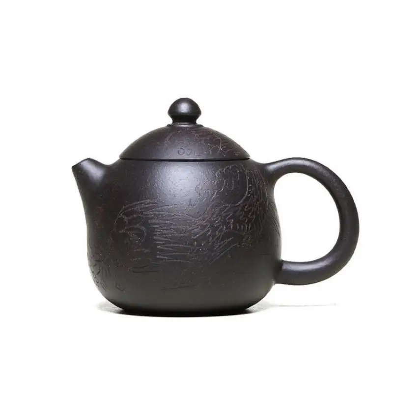 Yixing Purple Clay, Zisha Teapot, Tea Set, Drinkware, Dark mud Dragon Egg Pot,Teaware,Handmade,Green Dark Home Decoration
Yixing Purple Clay, Zisha Teapot, Tea Set, Drinkware, Dark mud Dragon Egg Pot,Teaware,Handmade,Green Dark Home Decoration