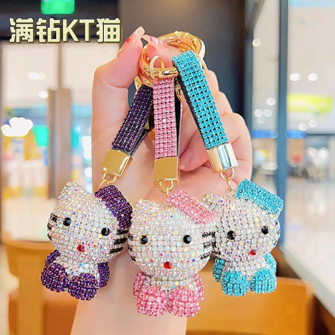 Sanrio Hello Kitty Keychain Luxury Cute Creative Rhinestone Cat Keychain Pendant Cat Doll Car Key Pendant Key Chainkey Girl Gift
Sanrio Hello Kitty Keychain Luxury Cute Creative Rhinestone Cat Keychain Pendant Cat Doll Car Key Pendant Key Chainkey Girl Gift