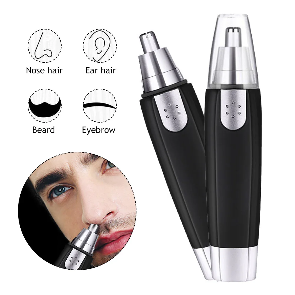 1Pcs Electric Nose Hair Clipper Nose Hair Implement Shaver Clipper Ear Eyebrow Trimmer for Men Women Clean Remover Kit
1Pcs Electric Nose Hair Clipper Nose Hair Implement Shaver Clipper Ear Eyebrow Trimmer for Men Women Clean Remover Kit
