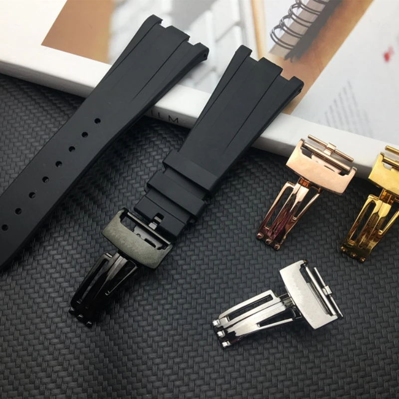 Luxury Brand Silicone Rubber Watchband For Audemars For Piguet Strap 28mm Watch Ap Band Men's Bracelet Butterfly Buckle Tools
Luxury Brand Silicone Rubber Watchband For Audemars For Piguet Strap 28mm Watch Ap Band Men's Bracelet Butterfly Buckle Tools