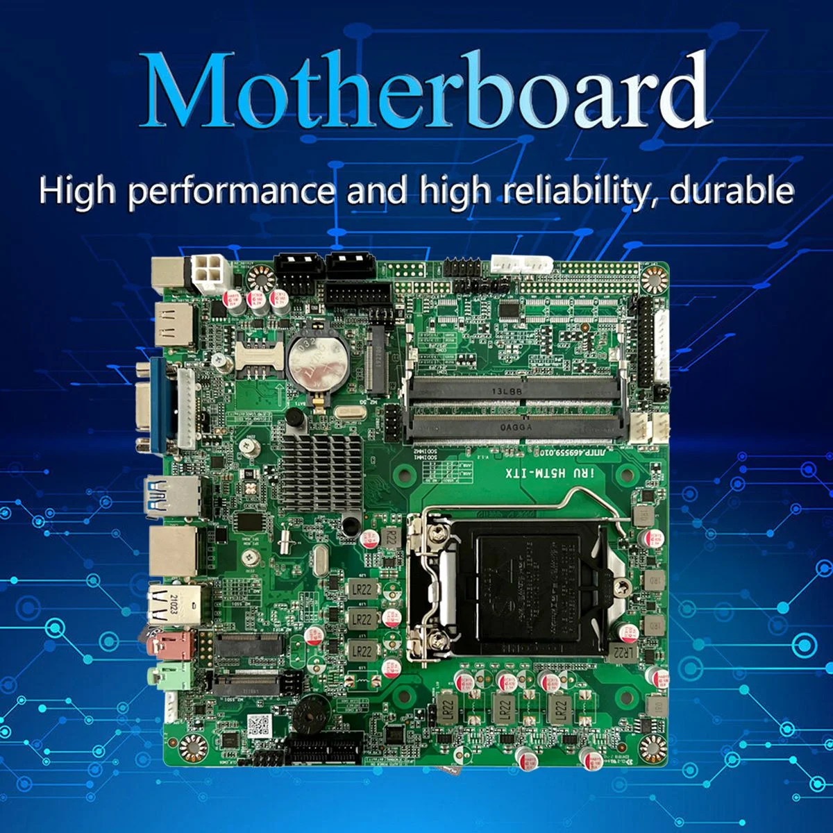 Материнская плата с промышленным контролем H5TM 11Th LGA1200 2XDDR4 SODIMM слот Q570 H510 PCIE1X M.2 SATA 128 МБ BIOS материнская плата
Материнская плата с промышленным контролем H5TM 11Th LGA1200 2XDDR4 SODIMM слот Q570 H510 PCIE1X M.2 SATA 128 МБ BIOS материнская плата