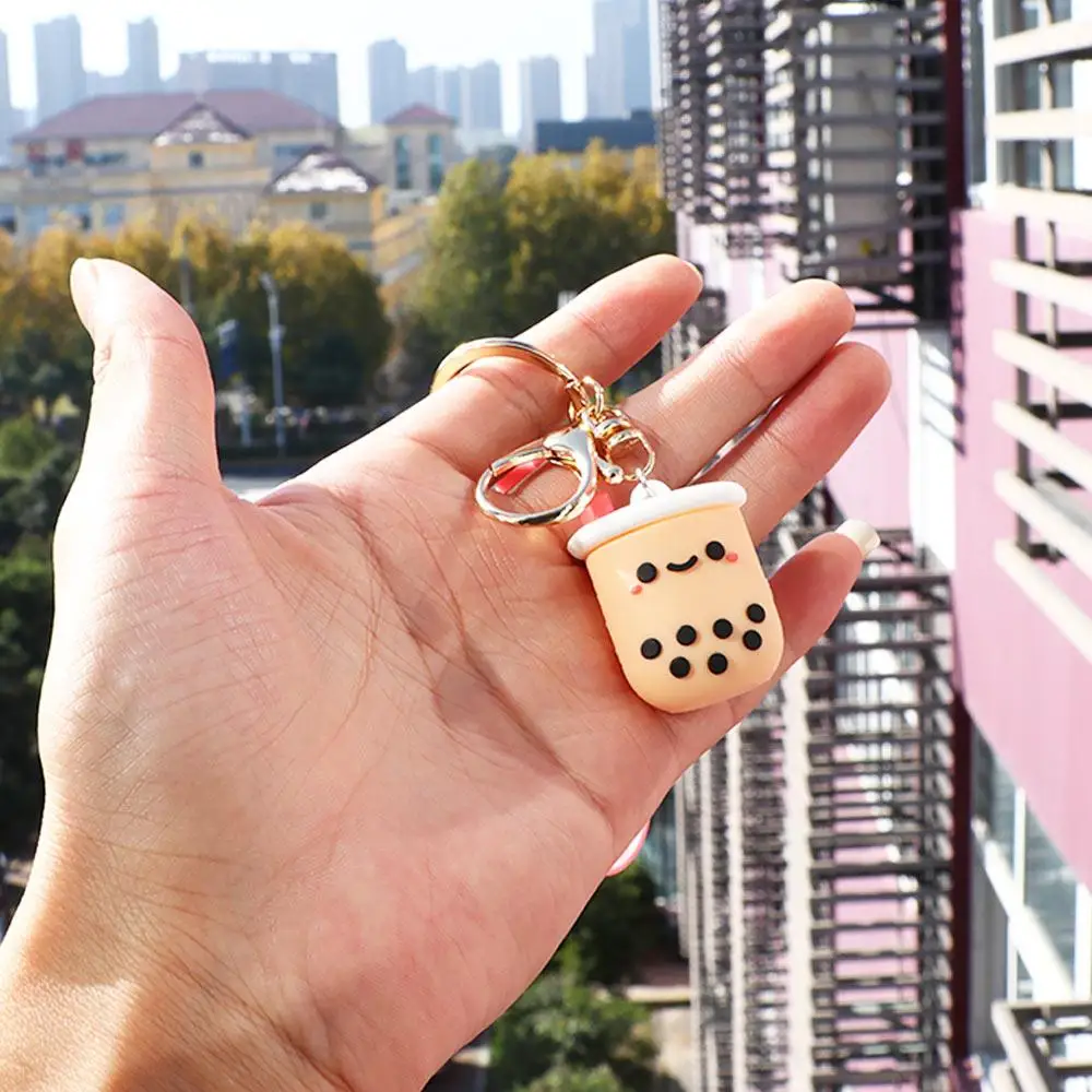 Kawaii Korean Simulation Gift Ladies Girls Pearl Milk Tea Keychain Car Accessories Key Rings Bag Pendant 
Kawaii Korean Simulation Gift Ladies Girls Pearl Milk Tea Keychain Car Accessories Key Rings Bag Pendant