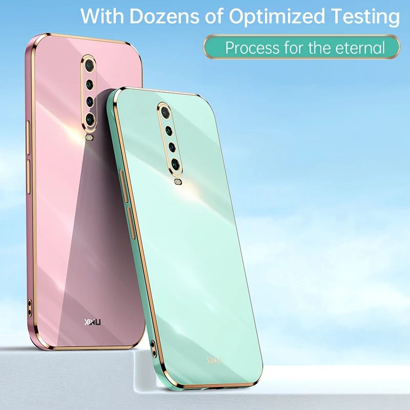 Чехол для телефона с квадратным покрытием для Xiaomi Redmi K30 Pro Mi 9T Pro Mi9T 9tpro, роскошный бампер, мягкий силиконовый чехол-подставка
Чехол для телефона с квадратным покрытием для Xiaomi Redmi K30 Pro Mi 9T Pro Mi9T 9tpro, роскошный бампер, мягкий силиконовый чехол-подставка