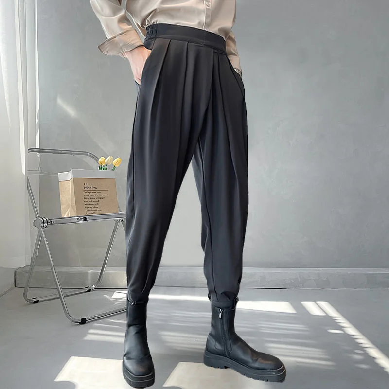 Stacked Pants Streetwear Men's Pants Joggers Casual Harem Trousers Harajuku Korean Motorcycle Tapered Male Blazer Pants
Stacked Pants Streetwear Men's Pants Joggers Casual Harem Trousers Harajuku Korean Motorcycle Tapered Male Blazer Pants
