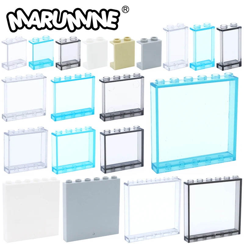 MARUMINE MOC Build Block Part Window Glass House Transparent Wall Panel 87552 87544 60581 87543 59349 Creative Brick Accessories
MARUMINE MOC Build Block Part Window Glass House Transparent Wall Panel 87552 87544 60581 87543 59349 Creative Brick Accessories