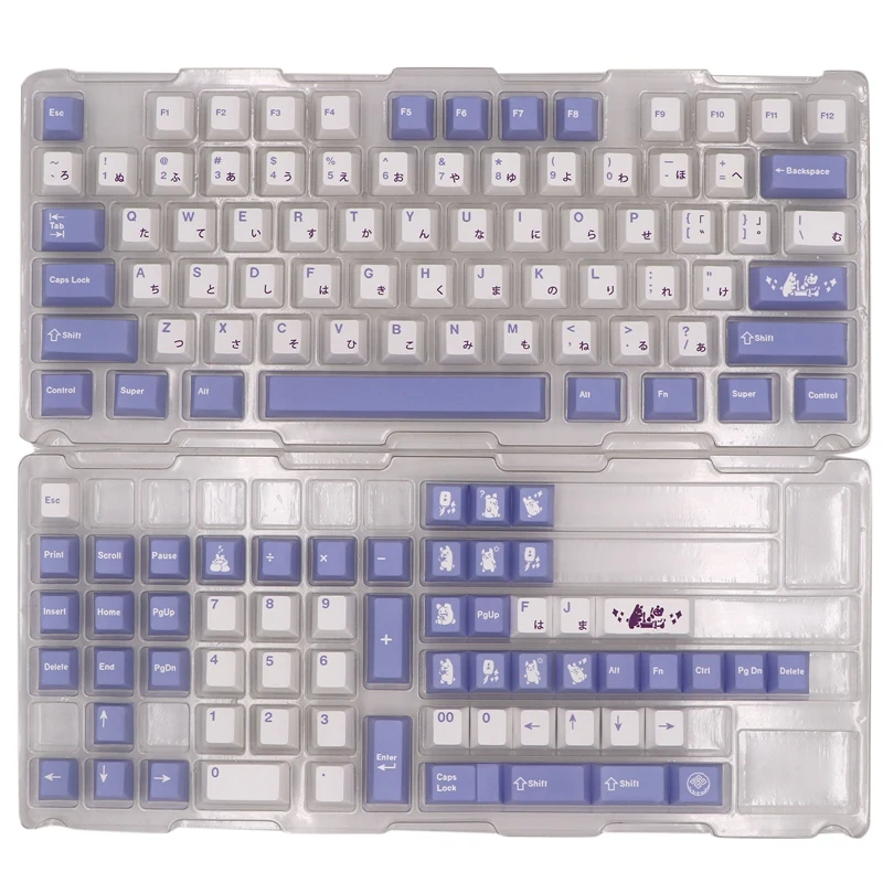 Rabbit Keycaps 135 Keys Dye Subbed Cherry Profile Keycaps JP Font for Wired USB Mechanical Keyboard Cherry MX Switch
Rabbit Keycaps 135 Keys Dye Subbed Cherry Profile Keycaps JP Font for Wired USB Mechanical Keyboard Cherry MX Switch