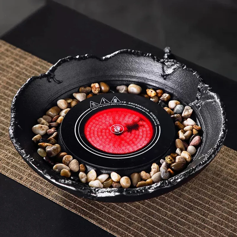 Electric Pottery Stove Tea Cooker Hot Plate Outdoor BBQ Mute Heating Ceramic Household Coffee Infrared Wave Furnace Induction
Electric Pottery Stove Tea Cooker Hot Plate Outdoor BBQ Mute Heating Ceramic Household Coffee Infrared Wave Furnace Induction