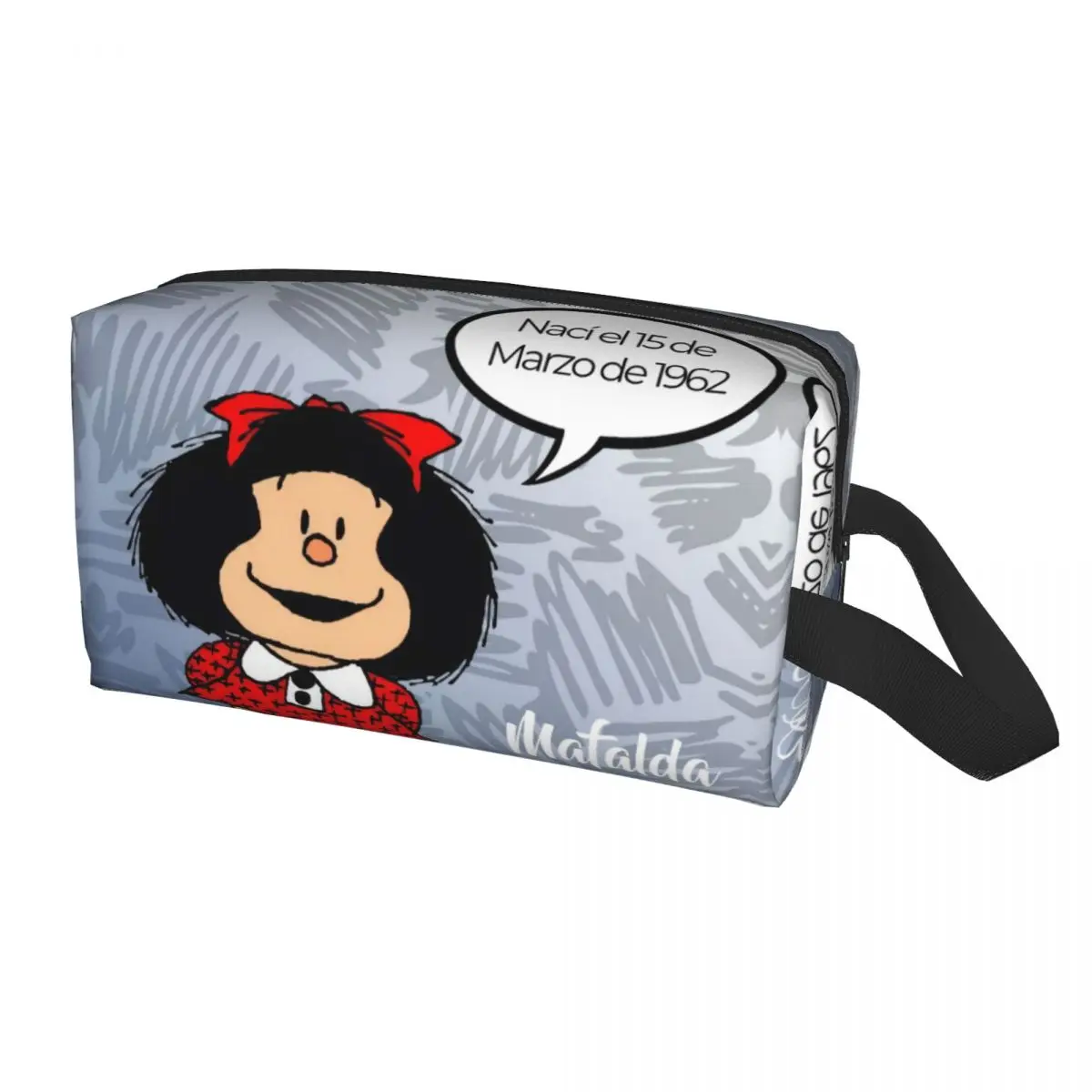 Индивидуальная Милая мультяшная косметичка Mafalda для женщин, органайзер для косметики с юмором, Женский органайзер для косметики, коробка дл...
Индивидуальная Милая мультяшная косметичка Mafalda для женщин, органайзер для косметики с юмором, Женский органайзер для косметики, коробка дл...