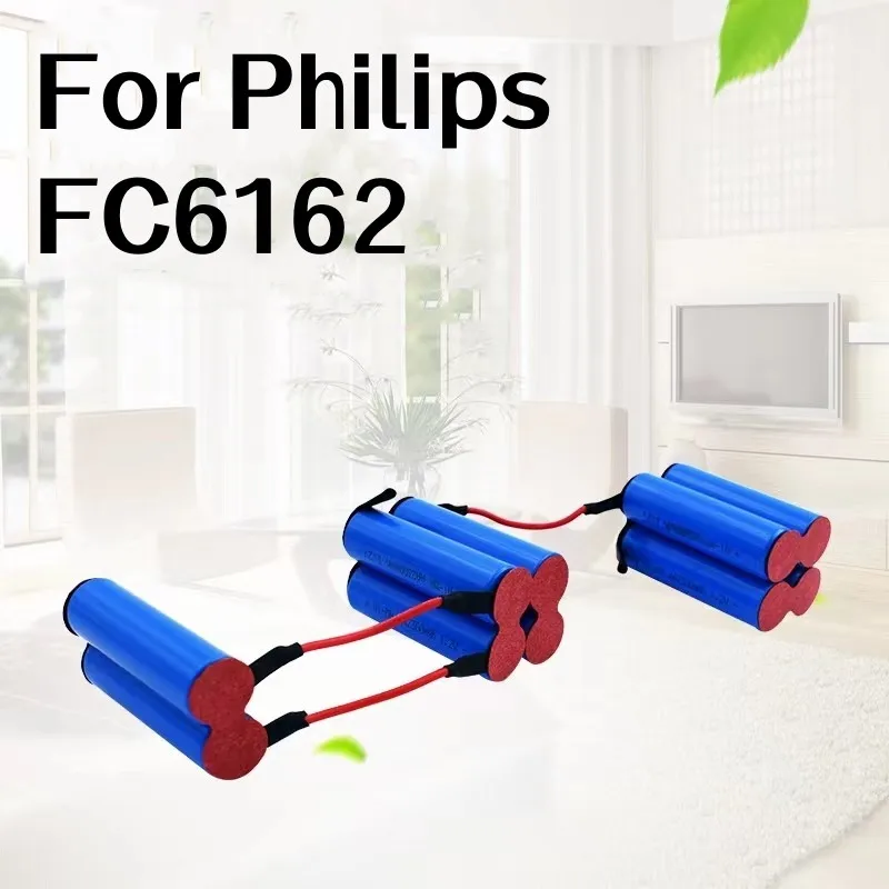 2300mAh For Philips FC6162 Vacuum cleaner battery High capacity and long usage time
2300mAh For Philips FC6162 Vacuum cleaner battery High capacity and long usage time